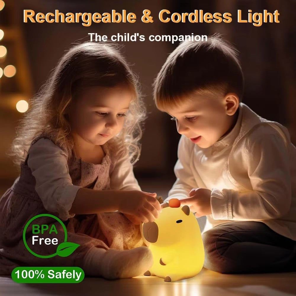 Capybara Night Light