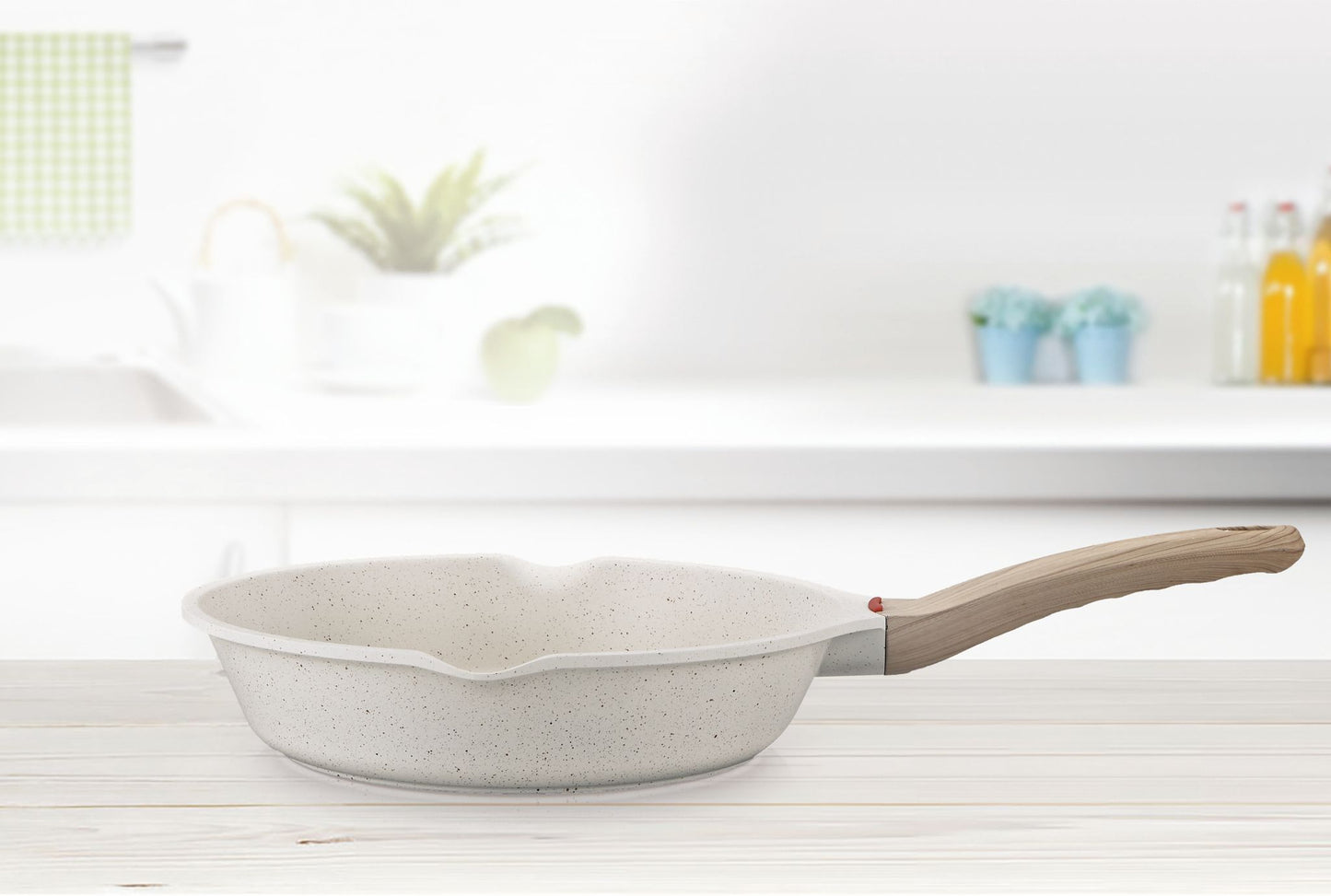 30cm Granite Frying Pan With Spout