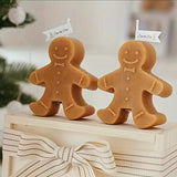 Gingerbread man Candle - HaHaHome