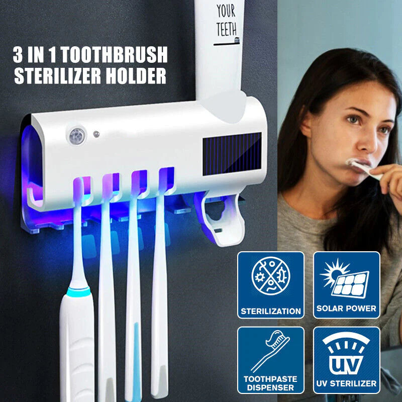 Wall Mounted UV Toothbrush Sanitiser