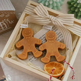 Gingerbread man Candle - HaHaHome